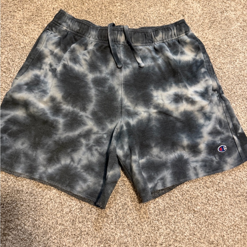 Size M Champion Gray Athletic Fleece Shorts